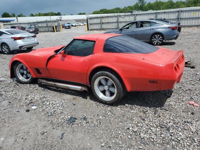 1Z878AS409221 - 1980 CHEVROLET CORVETTE RED photo 2