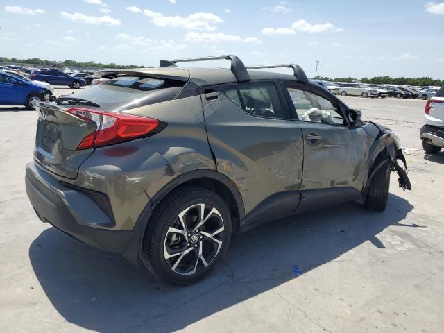 JTNKHMBX7M1113667 - 2021 TOYOTA C-HR XLE BROWN photo 3