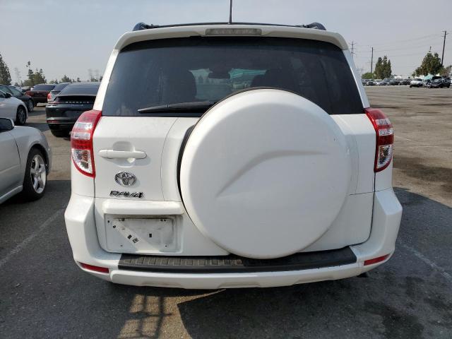 2T3ZF4DV4CW134268 - 2012 TOYOTA RAV4 WHITE photo 6