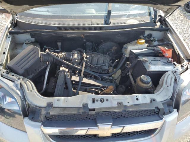 KL1TD56617B127310 - 2007 CHEVROLET AVEO BASE SILVER photo 11