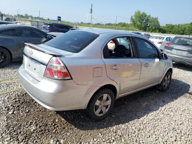 KL1TD56617B127310 - 2007 CHEVROLET AVEO BASE SILVER photo 3