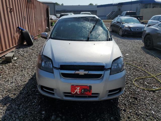 KL1TD56617B127310 - 2007 CHEVROLET AVEO BASE SILVER photo 5