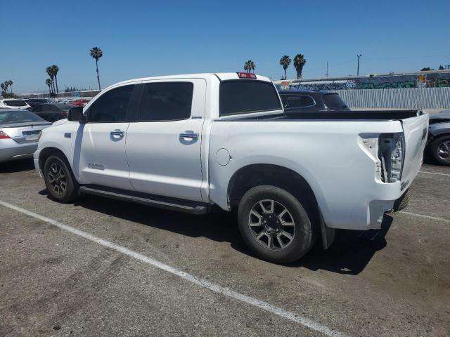 5TFDV581X8X038139 - 2008 TOYOTA TUNDRA CREWMAX LIMITED WHITE photo 2