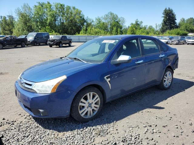 1FAHP35N38W241070 - 2008 FORD FOCUS SE BLUE photo 1