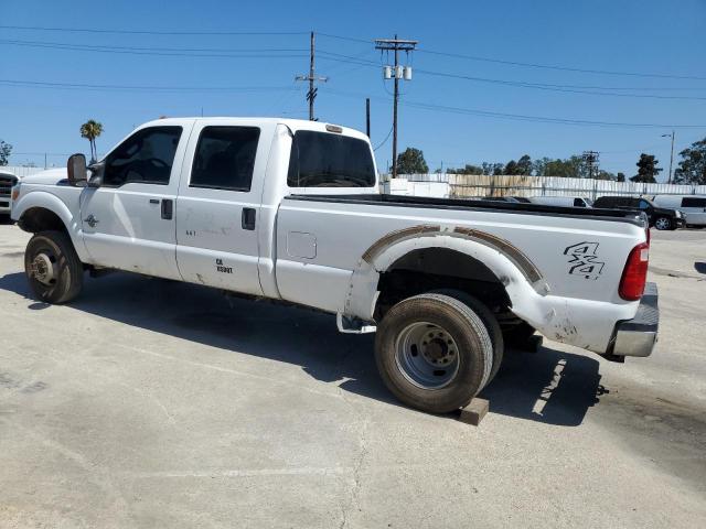 1FT8W3DT1EEA06083 - 2014 FORD F350 SUPER DUTY WHITE photo 2