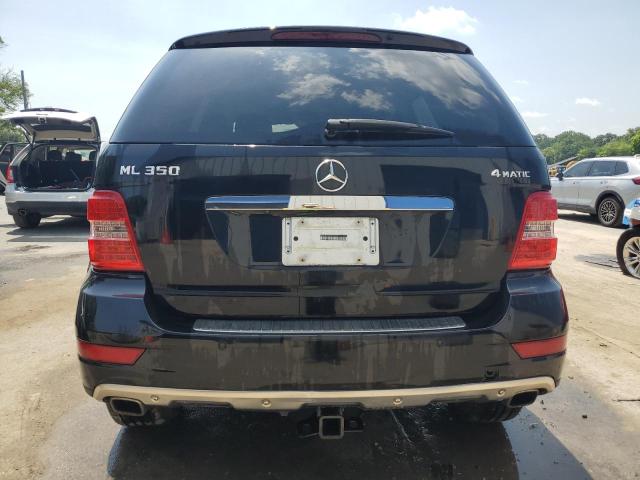 4JGBB8GB7BA716427 - 2011 MERCEDES-BENZ ML 350 4MATIC BLACK photo 6