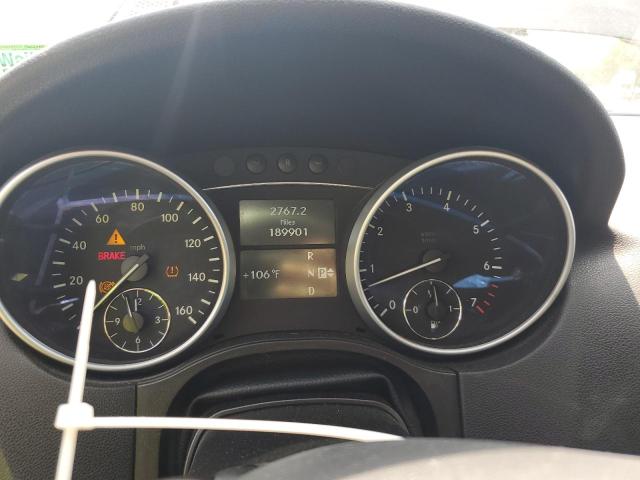 4JGBB8GB7BA716427 - 2011 MERCEDES-BENZ ML 350 4MATIC BLACK photo 9