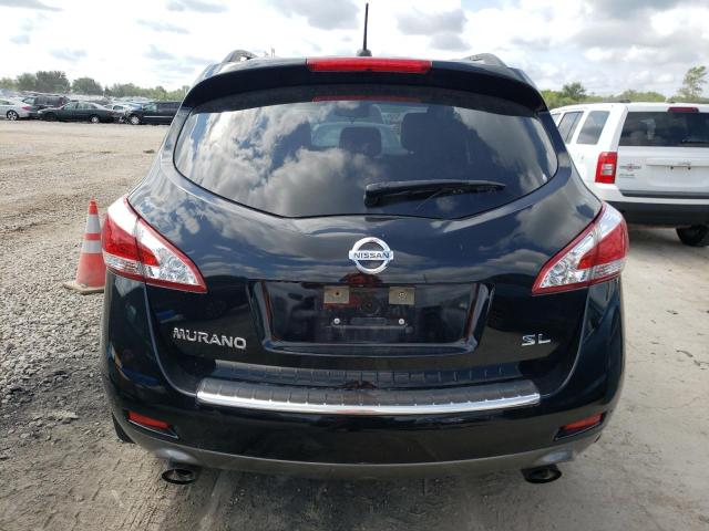 JN8AZ1MU6BW065680 - 2011 NISSAN MURANO S BLACK photo 6