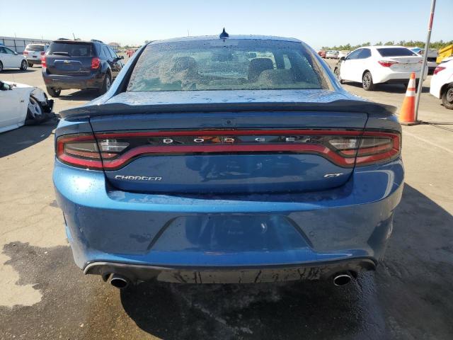 2C3CDXHG2PH569325 - 2023 DODGE CHARGER GT BLUE photo 6