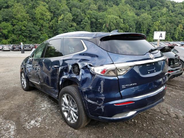 5GAEVCKW5PJ214868 - 2023 BUICK ENCLAVE AVENIR BLUE photo 2