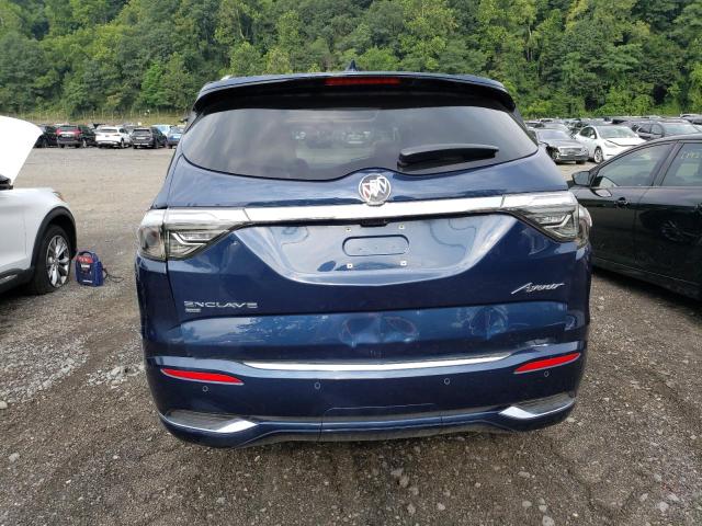 5GAEVCKW5PJ214868 - 2023 BUICK ENCLAVE AVENIR BLUE photo 6