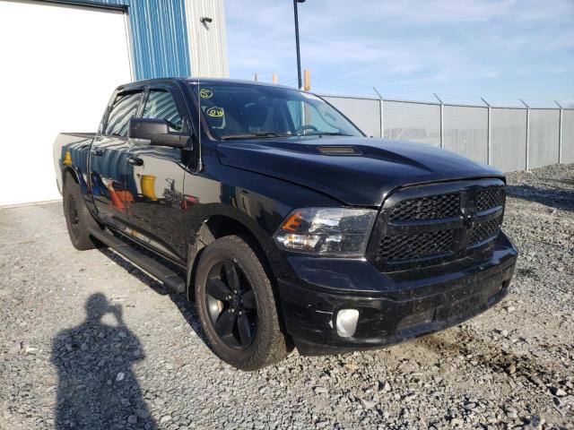 1C6RR7LM4KS668595 - 2019 RAM 1500 CLASS SLT შავი ფოტო 1