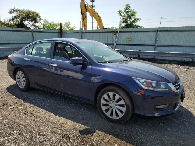 1HGCR2F81FA176071 - 2015 HONDA ACCORD EXL BLUE photo 4