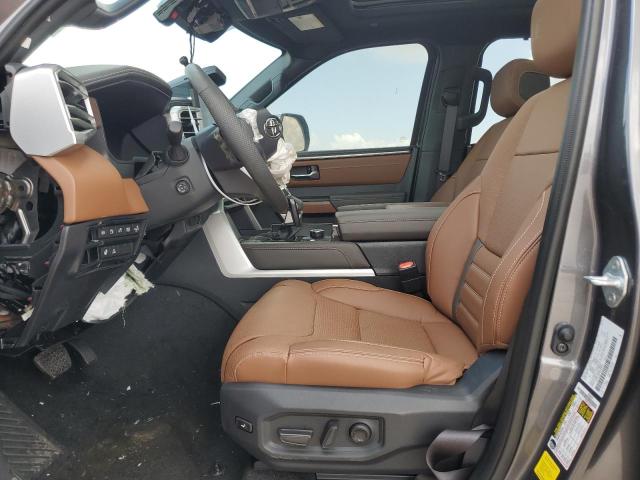 5TFMC5DB4RX065357 - 2024 TOYOTA TUNDRA CREWMAX PLATINUM ნაცრისფერი ფოტო 7