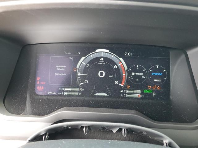 5TFMC5DB4RX065357 - 2024 TOYOTA TUNDRA CREWMAX PLATINUM ნაცრისფერი ფოტო 9