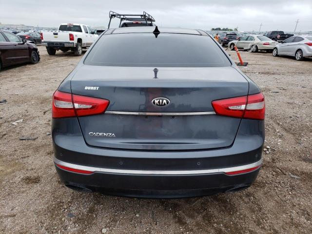 KNALN4D72E5127837 - 2014 KIA CADENZA PREMIUM GRAY photo 6