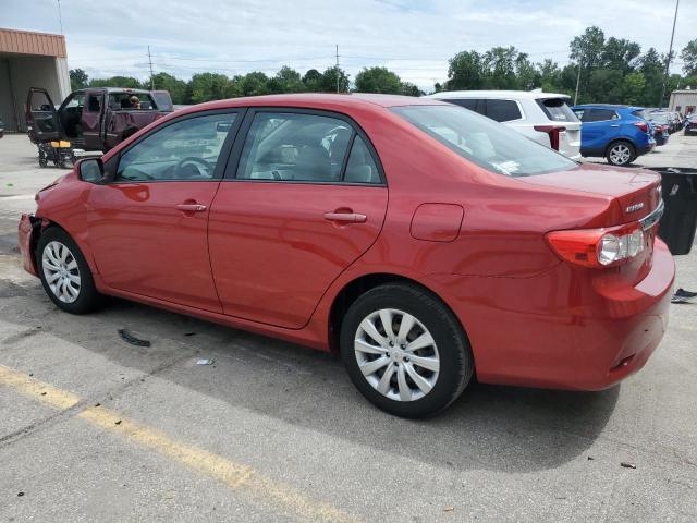 5YFBU4EE9CP047353 - 2012 TOYOTA COROLLA BASE MAROON photo 2