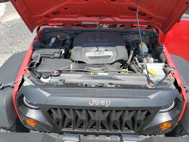 1C4AJWAG9CL212222 - 2012 JEP WRANGLER SPORT RED photo 12