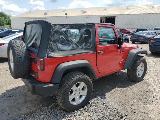 1C4AJWAG9CL212222 - 2012 JEP WRANGLER SPORT RED photo 3