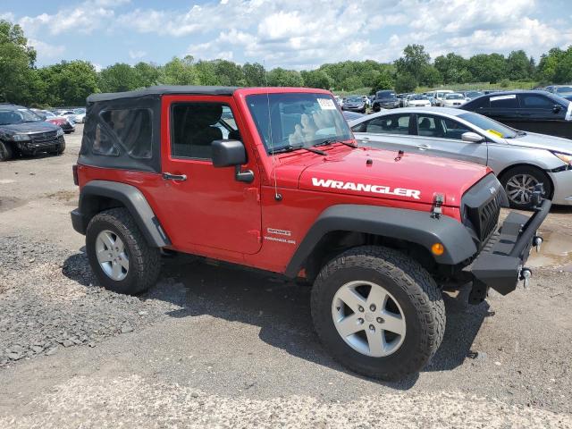 1C4AJWAG9CL212222 - 2012 JEP WRANGLER SPORT RED photo 4