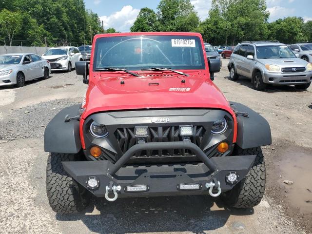 1C4AJWAG9CL212222 - 2012 JEP WRANGLER SPORT RED photo 5