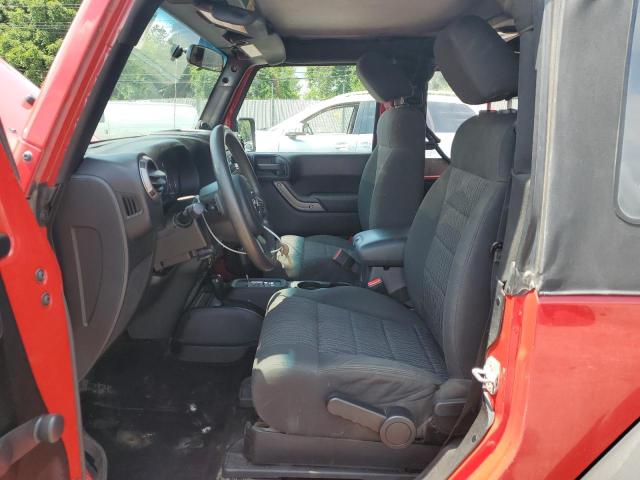 1C4AJWAG9CL212222 - 2012 JEP WRANGLER SPORT RED photo 7