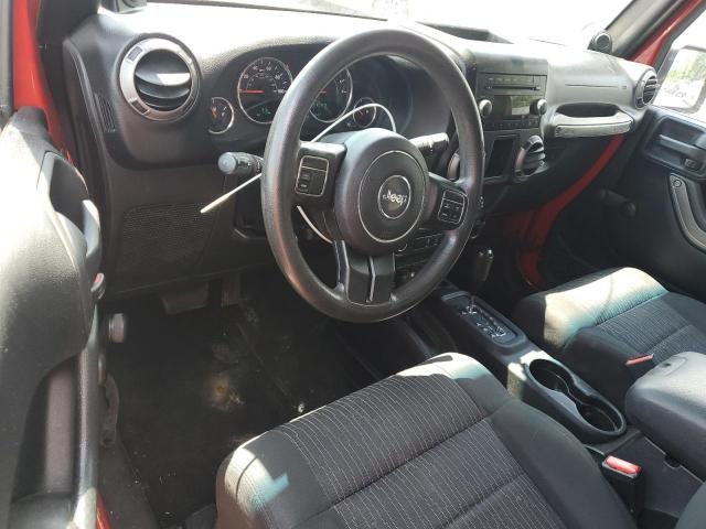 1C4AJWAG9CL212222 - 2012 JEP WRANGLER SPORT RED photo 8