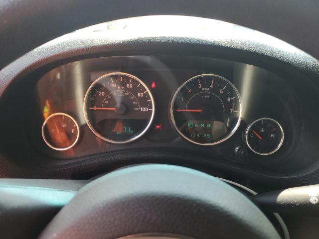 1C4AJWAG9CL212222 - 2012 JEP WRANGLER SPORT RED photo 9