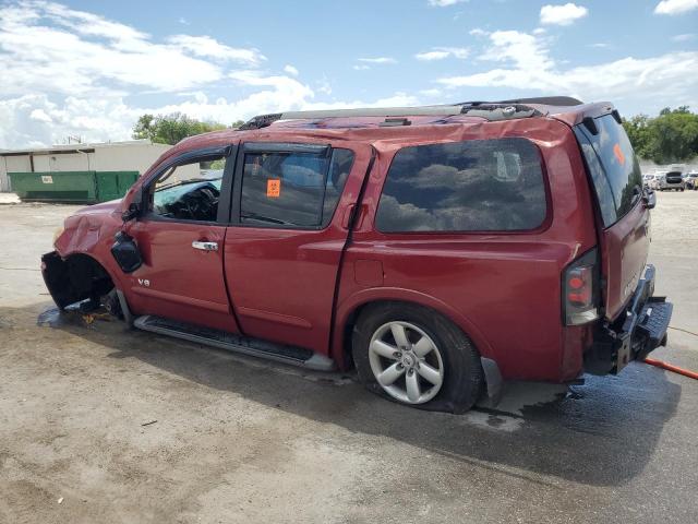 5N1BA08D98N606646 - 2008 NISSAN ARMADA SE RED photo 2