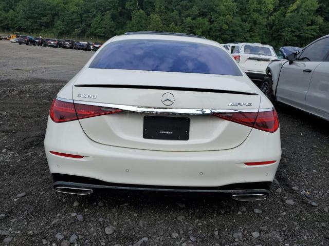 W1K6G7GB3MA055862 - 2021 MERCEDES-BENZ S 580 4MATIC WHITE photo 6