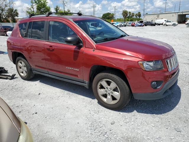 1C4NJCBA0FD208925 - 2015 JEEP COMPASS SPORT ყავისფერი ფოტო 4