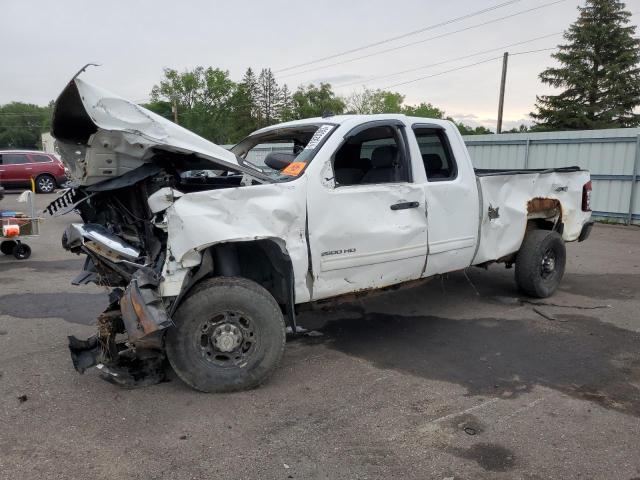 1GCHK59K39E164325 - 2009 CHEVROLET silverado K2500 HEAVY DUTY LT WHITE photo 1