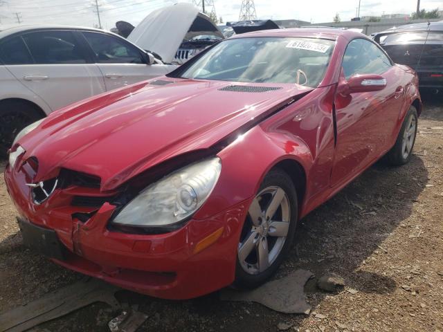 WDBWK54F66F099668 - 2006 MERCEDES-BENZ SLK 280 RED photo 1