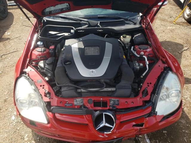 WDBWK54F66F099668 - 2006 MERCEDES-BENZ SLK 280 RED photo 11