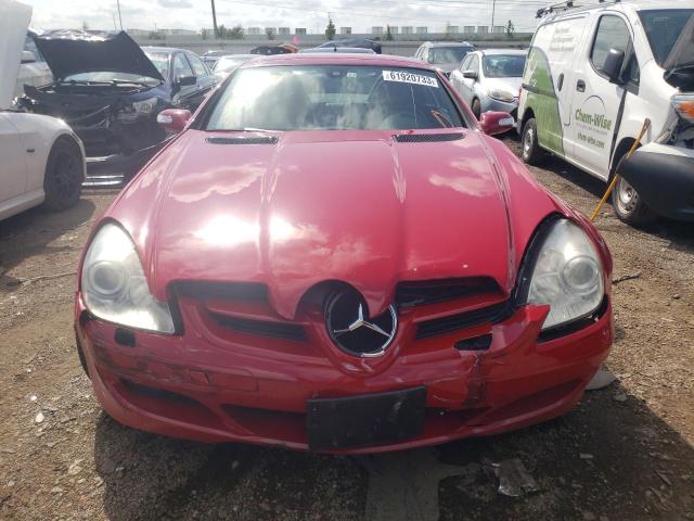 WDBWK54F66F099668 - 2006 MERCEDES-BENZ SLK 280 RED photo 5