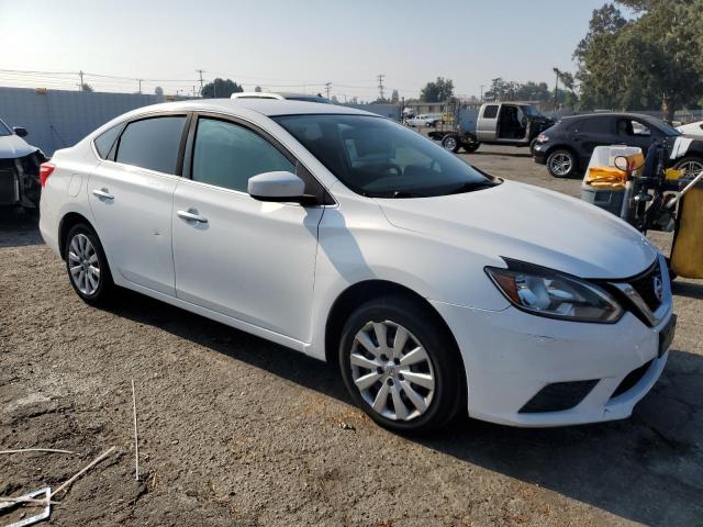 3N1AB7AP3HY265485 - 2017 NISSAN SENTRA S WHITE photo 4