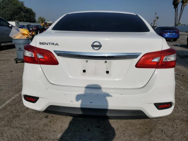 3N1AB7AP3HY265485 - 2017 NISSAN SENTRA S WHITE photo 6