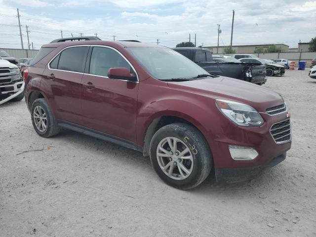 2GNFLFEK4H6247059 - 2017 CHEVROLET EQUINOX LT BURGUNDY photo 4