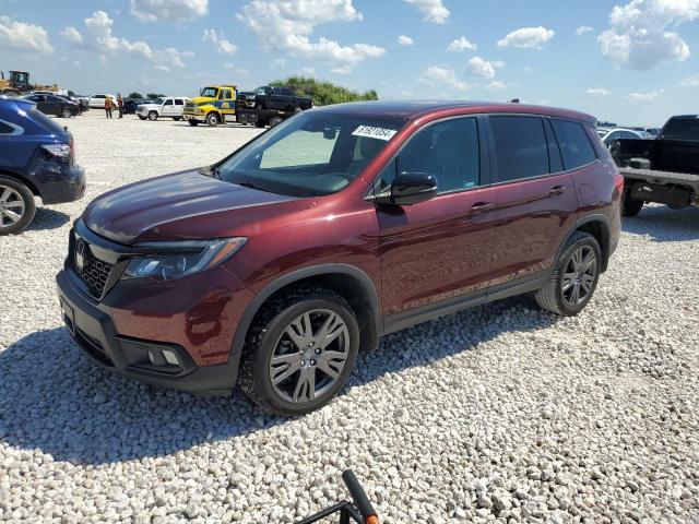 5FNYF8H54MB027029 - 2021 HONDA PASSPORT EXL ბურგუნდია ფოტო 1