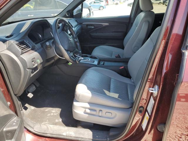 5FNYF8H54MB027029 - 2021 HONDA PASSPORT EXL ბურგუნდია ფოტო 7