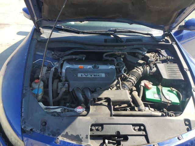 1HGCS12379A024812 - 2009 HONDA ACCORD LX ლურჯი ფოტო 11