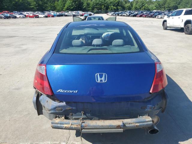 1HGCS12379A024812 - 2009 HONDA ACCORD LX ლურჯი ფოტო 6
