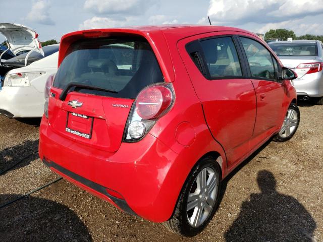 KL8CD6S90DC502620 - 2013 CHEVROLET SPARK 1LT RED photo 3