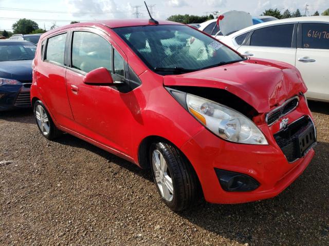 KL8CD6S90DC502620 - 2013 CHEVROLET SPARK 1LT RED photo 4