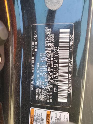 JF1ZNAA19E9710223 - 2014 TOYOTA SCION FR-S 黑色 照片 12