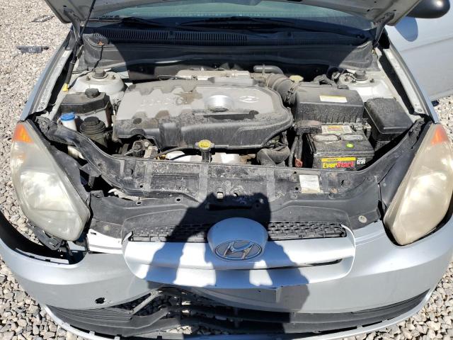 KMHCM36C47U036406 - 2007 HYUNDAI ACCENT GS SILVER photo 7