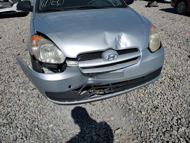 KMHCM36C47U036406 - 2007 HYUNDAI ACCENT GS SILVER photo 9