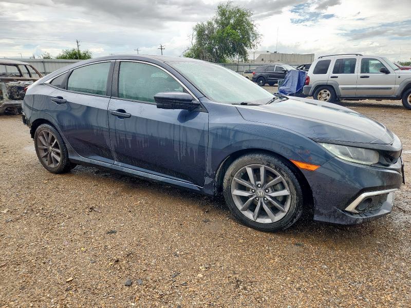 19XFC1F79LE008881 - 2020 HONDA CIVIC EXL Mavi fotoğraf 4