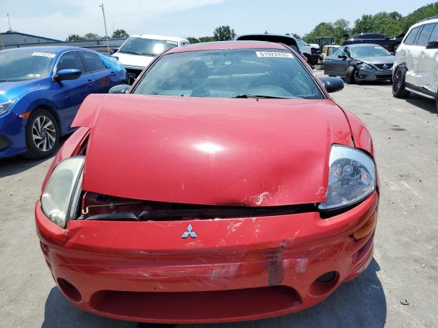 4A3AC44G53E208387 - 2003 MITSUBISHI ECLIPSE GS RED photo 5