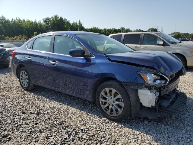 3N1AB7AP4KY419404 - 2019 NISSAN SENTRA S Blau Foto 4